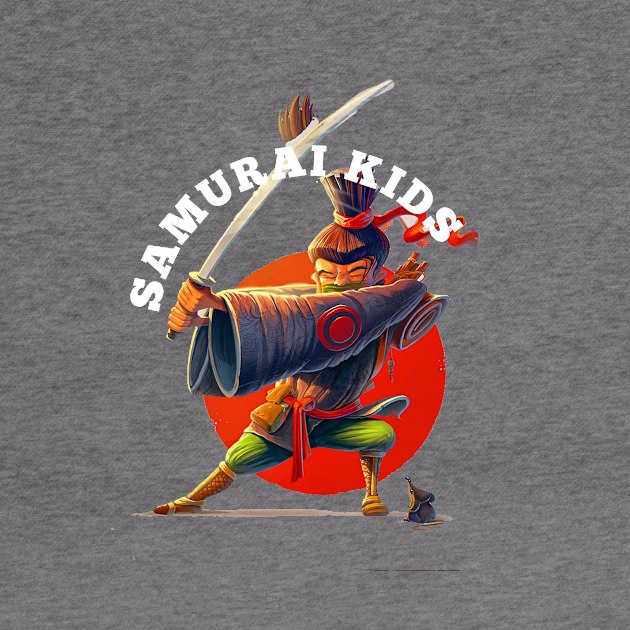 Samurai T-Shirts by Melchi